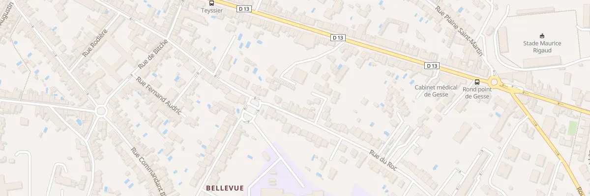 Plan du 143 Rue du Roc à Albi
