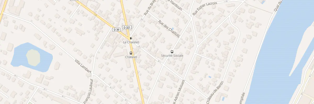 Plan du 4 Rue du Gen Leclerc à Chatou