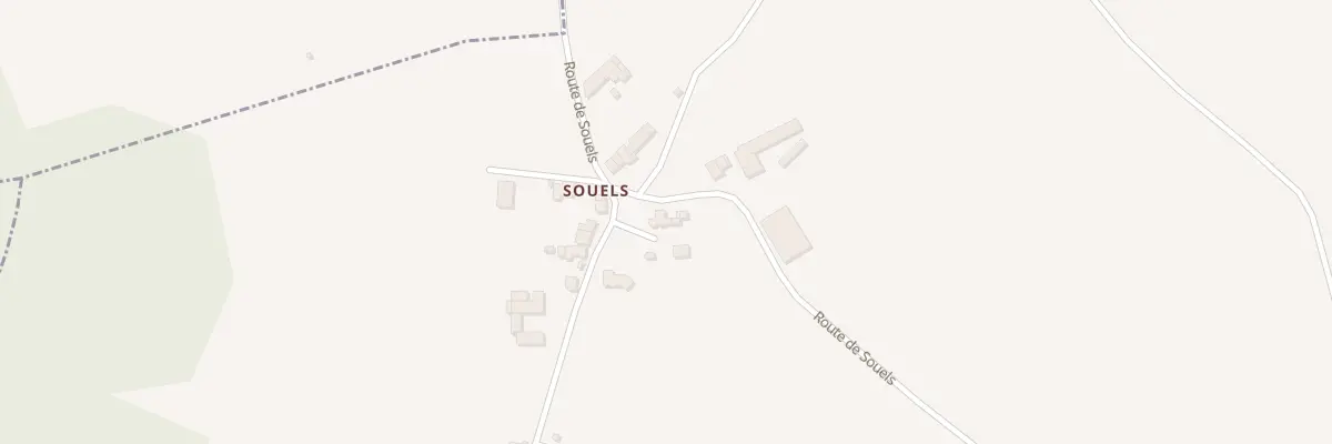 Plan du 5092 Souels à Almayrac