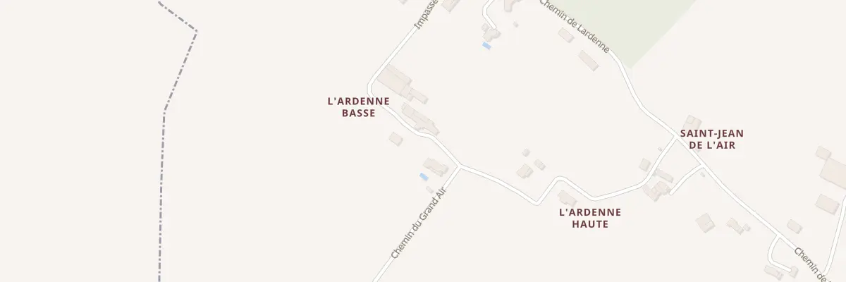 Plan du 14 Imp de Lardenne à Viviers-lès-Montagnes