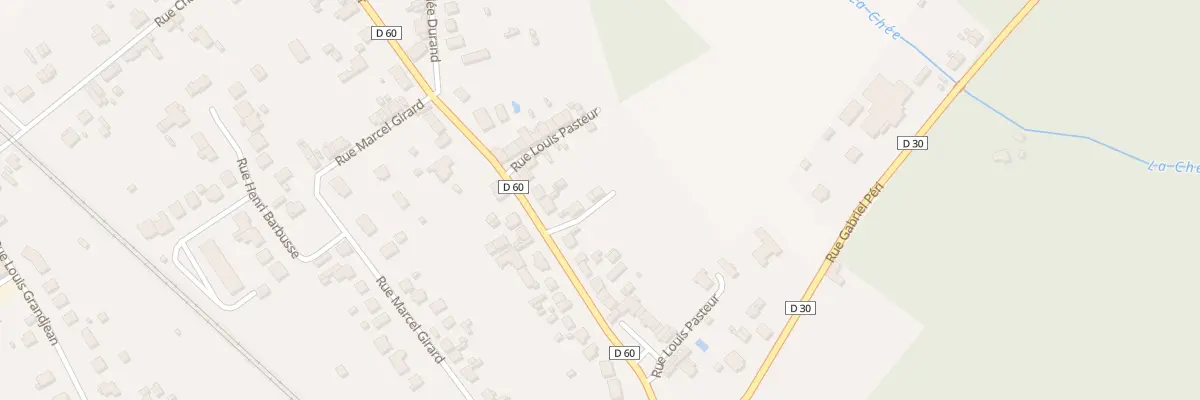 Plan du 38 Rue Louis Pasteur à Foëcy
