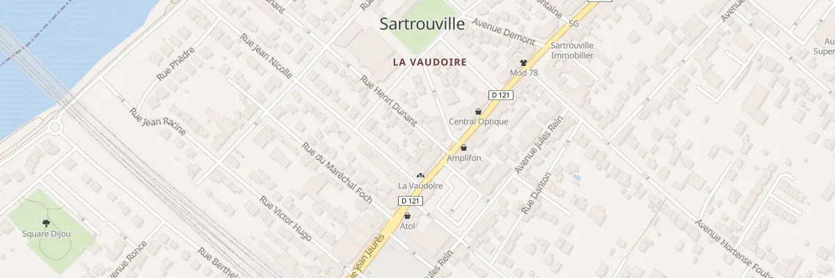 Plan du 38 Rue Henri Dunant à Sartrouville