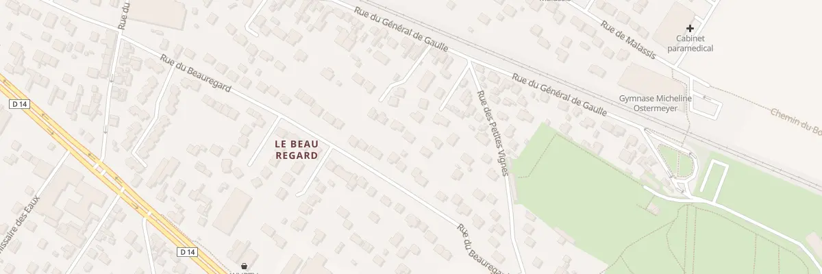 Plan du 41 Rue du Beauregard à Pierrelaye