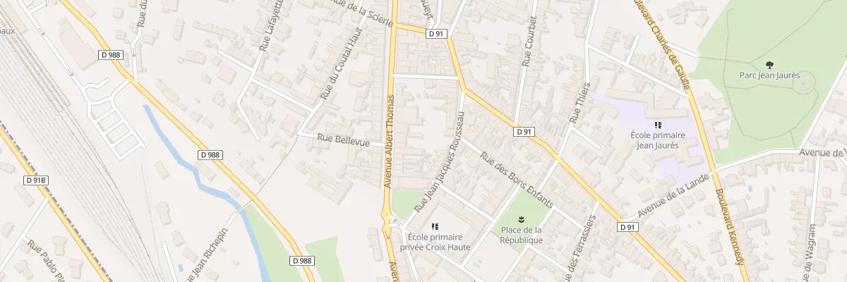 Plan du 103 Av Albert Thomas à Carmaux