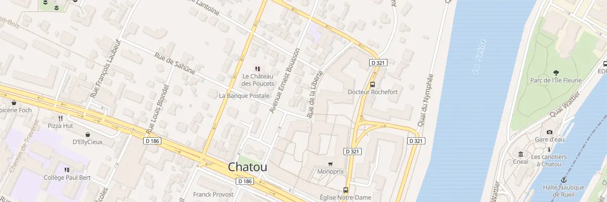 Plan du 3 Rue de la Liberté à Chatou