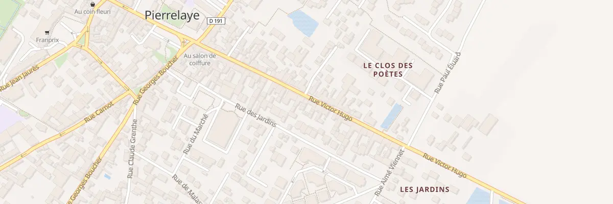 Plan du 21 Rue Victor Hugo à Pierrelaye