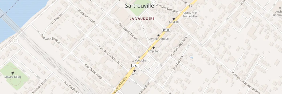 Plan du 40 Rue Henri Dunant à Sartrouville