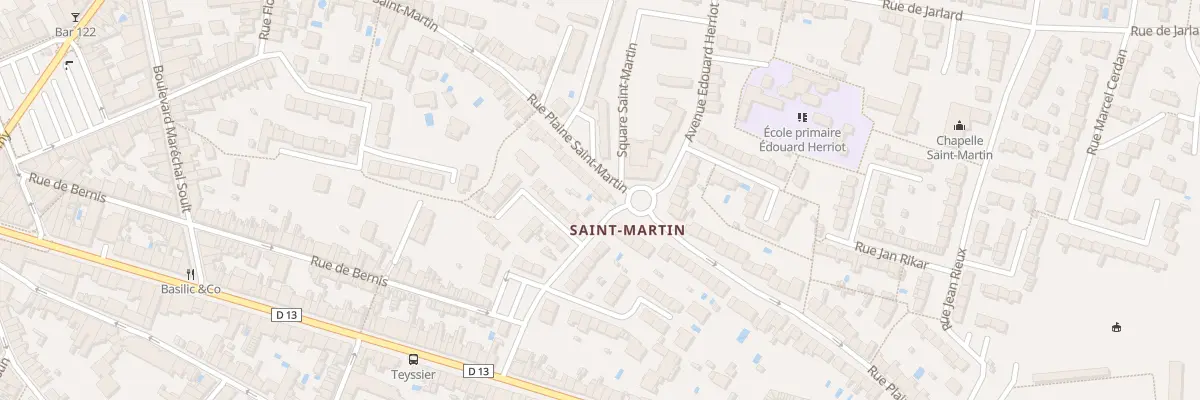 Plan du 88 Rue Plaine Saint-Martin à Albi