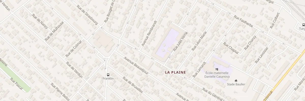Plan du 21 Rue General Leclerc à Sartrouville