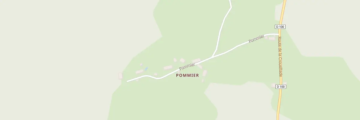Plan du 184 Pommier Nord à Lamazière-Basse