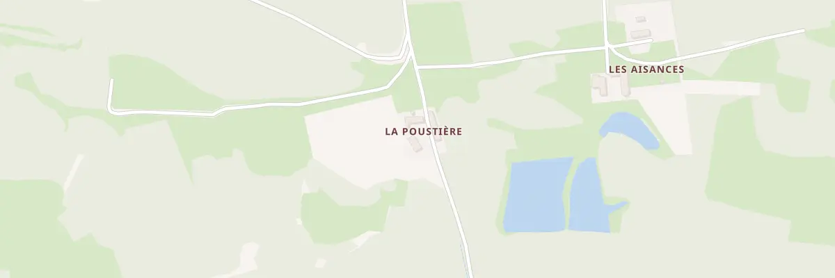 Plan du 5243 La Poustiere à Sennely