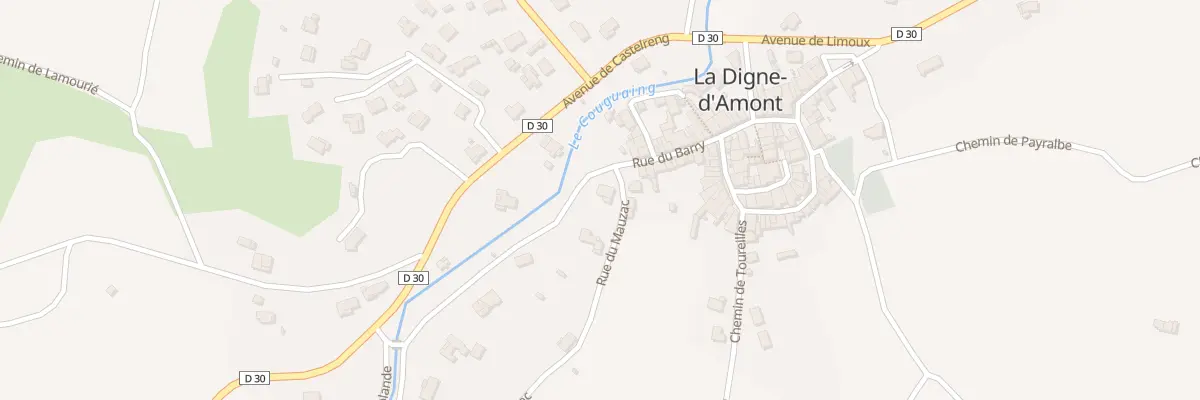 Plan du 54 Le Moulin A Vent à La Digne-d’Amont