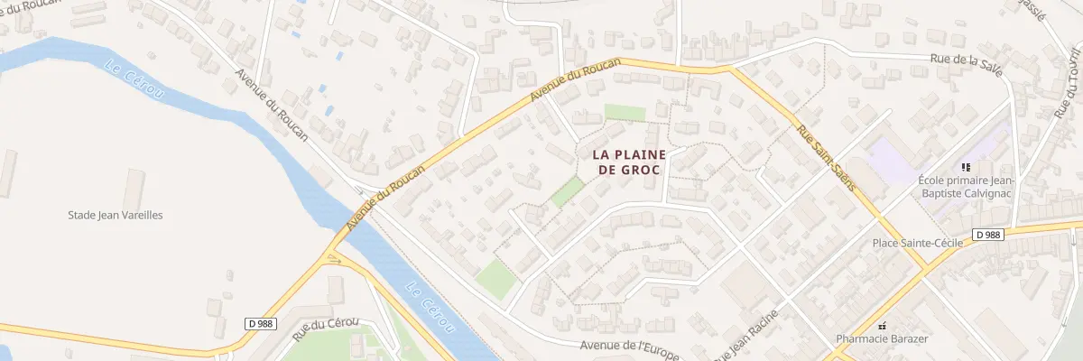 Plan du 6 Rue de la Paix à Carmaux