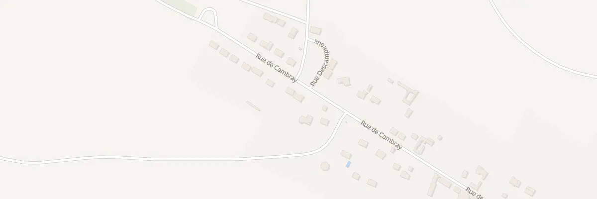 Plan du 30 Rue de Cambray à Maulers
