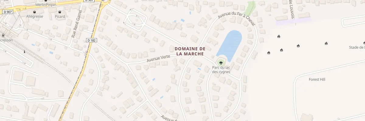 Plan du 2 Av de Chamillart à Marnes-la-Coquette