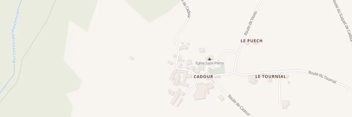 Plan du 5236 Cadour au Bas Ségala