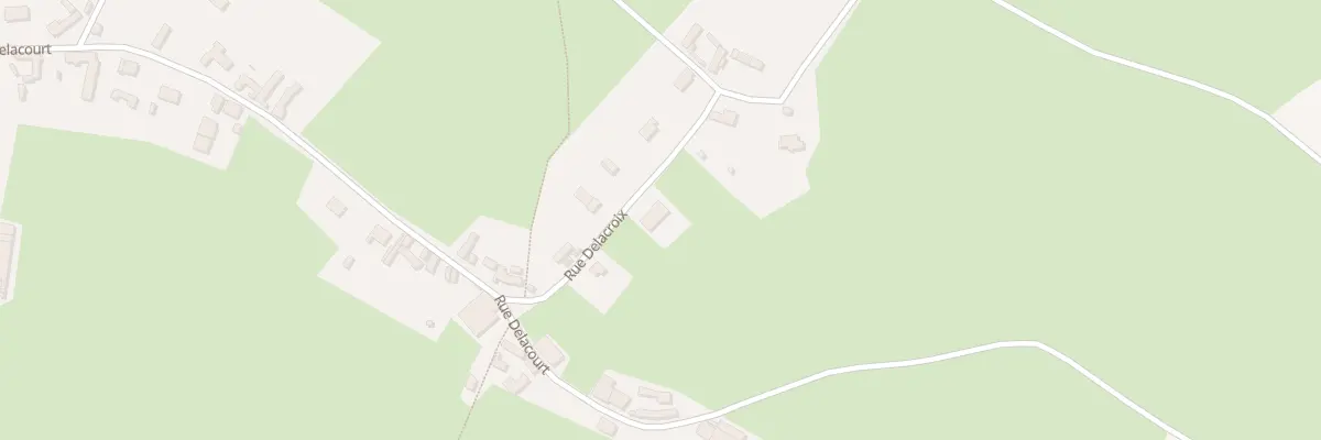 Plan du 6 Rue Delacroix à Buire-au-Bois
