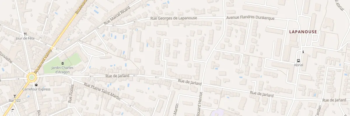 Plan du 4 Rue de Gembloux à Albi