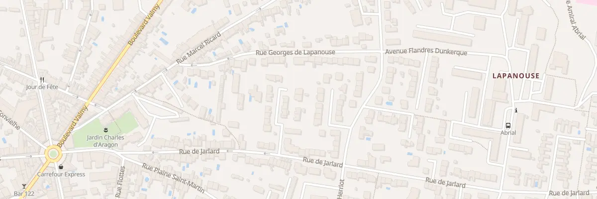 Plan du 14 Rue de Gembloux à Albi
