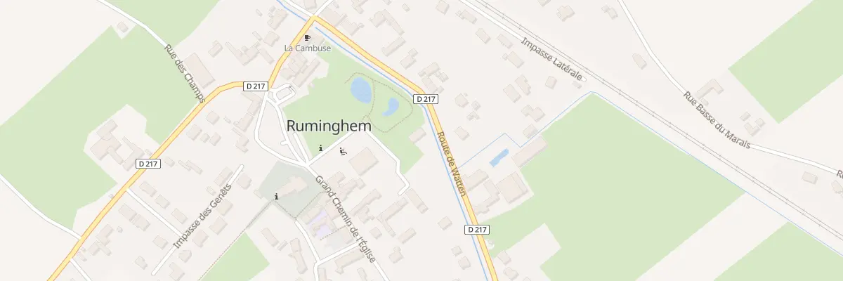 Plan du 190 Rue Watten à Ruminghem