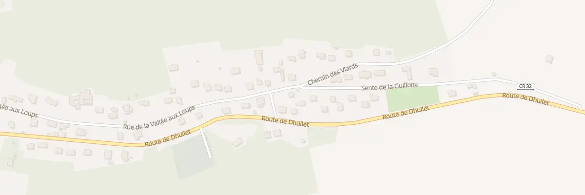 Plan du 18 Rue de la Val aux Loups à Ormoy-la-Rivière