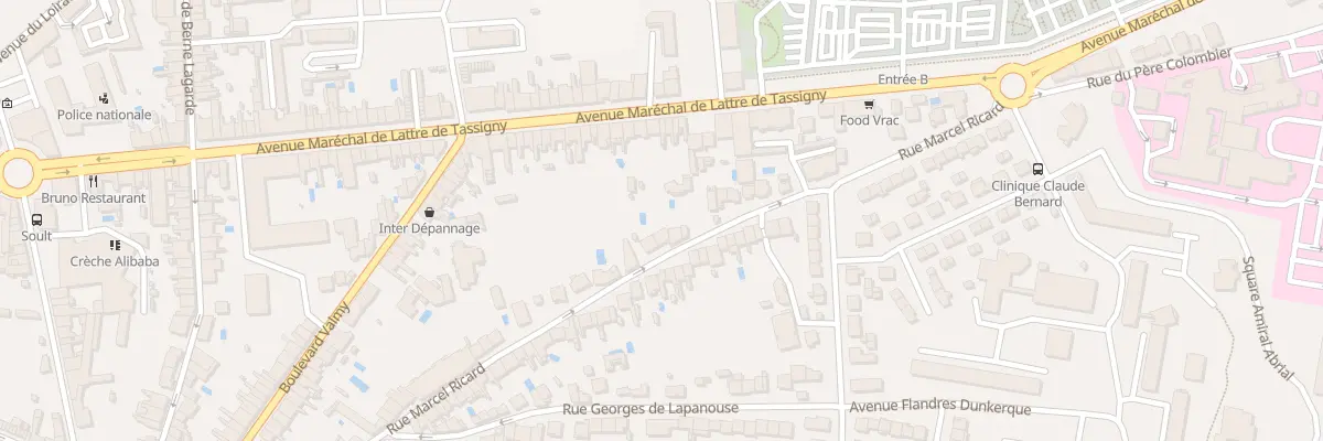 Plan du 103 Rue Marcel Ricard à Albi
