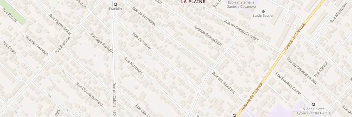 Plan du 17T Rue de Valmy à Sartrouville