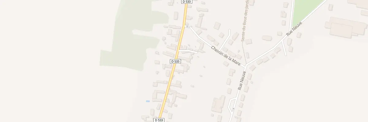 Plan du 35 Grande Rue à Laboissière-en-Thelle