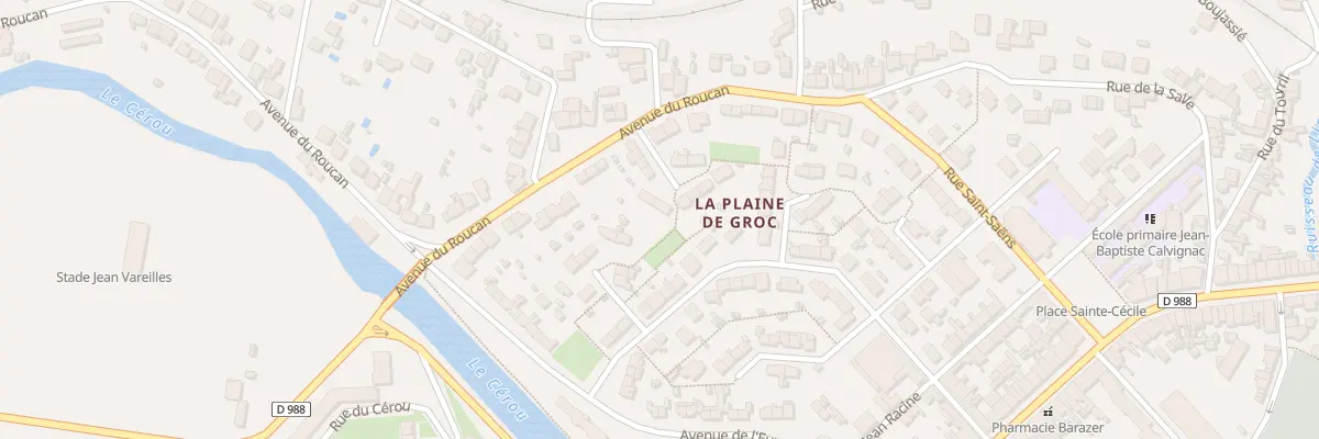 Plan du 12 Rue Robespierre à Carmaux