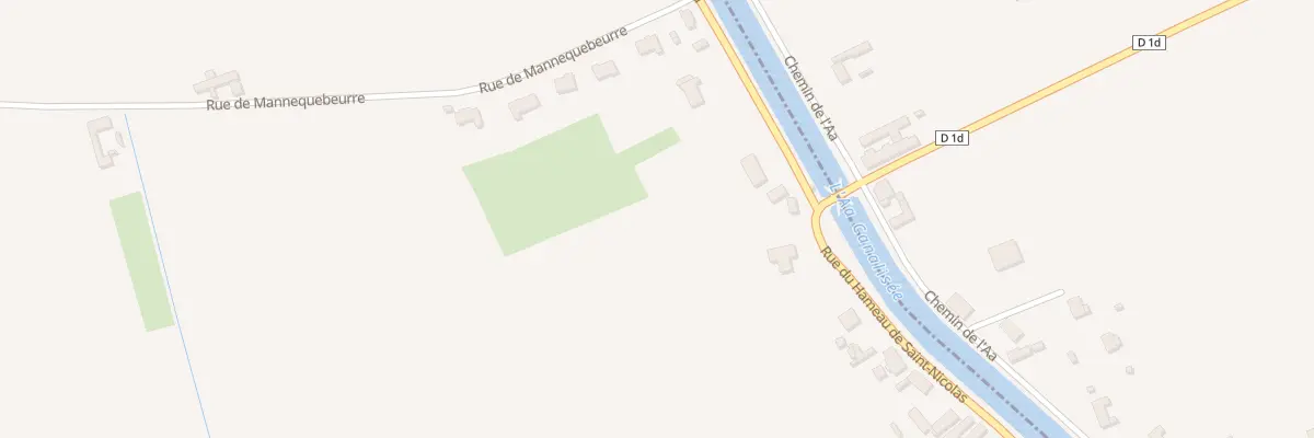 Plan du 98 Rue Digue de l’Aa à Sainte-Marie-Kerque