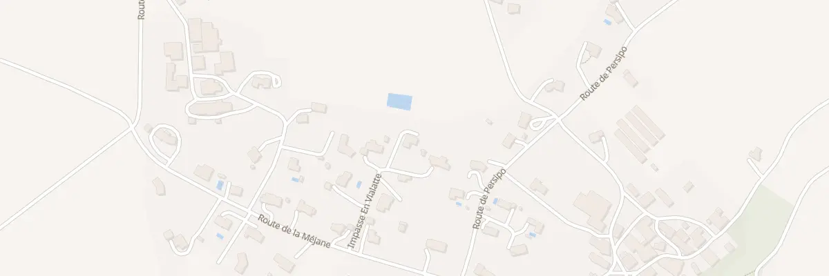 Plan du 8 Imp en Vialatte à Fréjeville