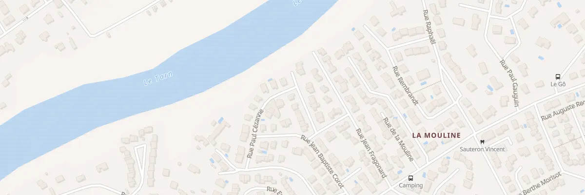 Plan du 34 Rue Paul Cézanne à Albi