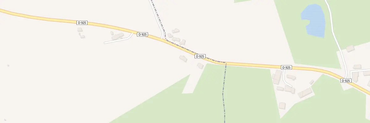 Plan du 3 Chatoule à Saint-Hilaire-en-Lignières