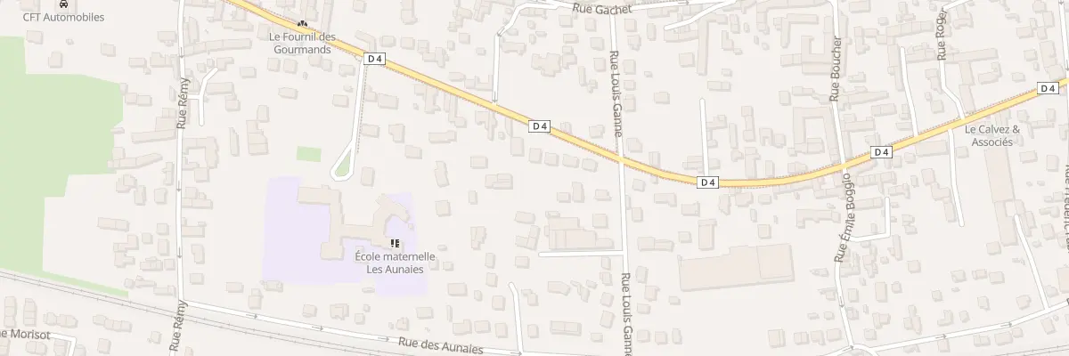 Plan du 25B Rue François Villon à Auvers-sur-Oise