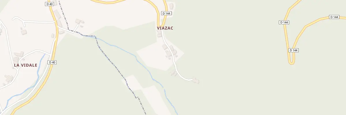 Plan du 8 Viazac à Bouillac