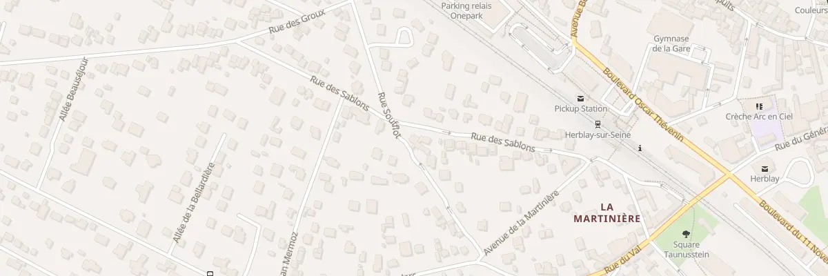 Plan du 39 Rue des Sablons à Herblay-sur-Seine