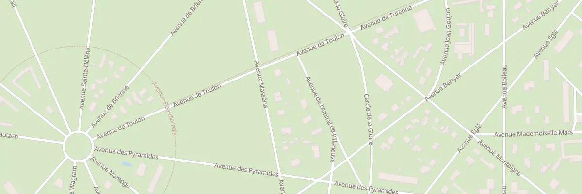 Plan du 10 Av Massena à Maisons-Laffitte