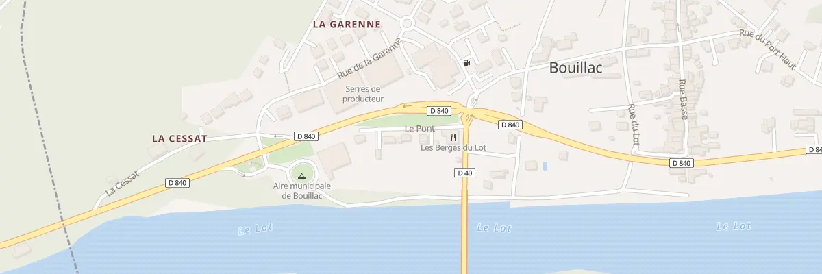 Plan du 5 Le Pont à Bouillac