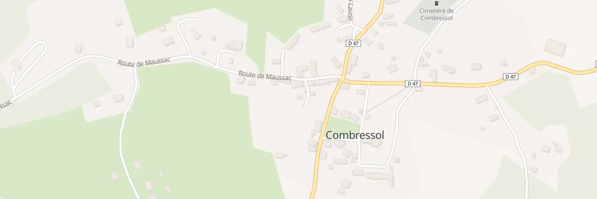 Plan du 2 Imp des Prés à Combressol