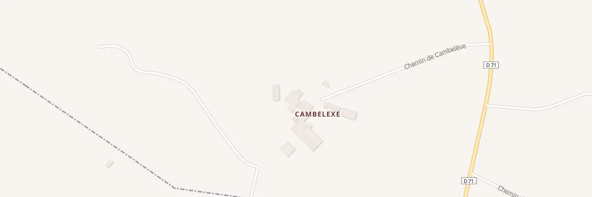 Plan du 5020 Cambeleve à Lamillarié
