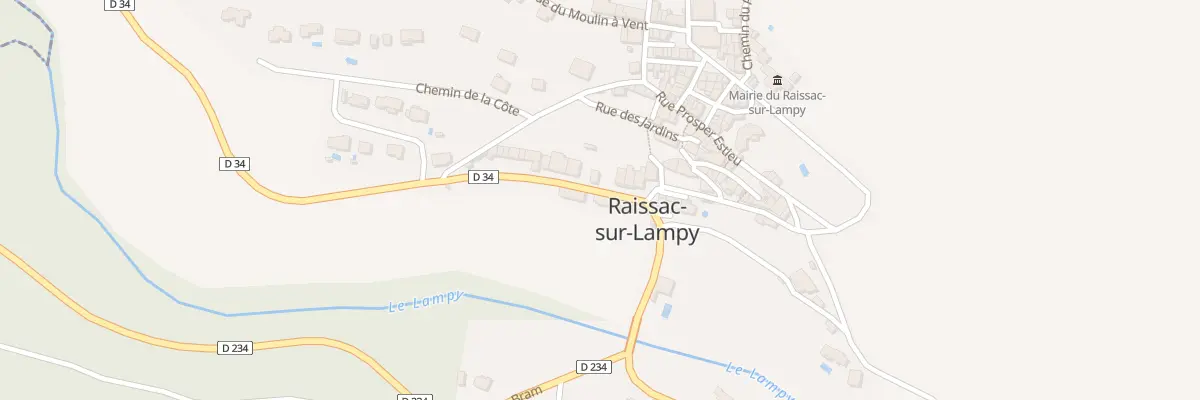 Plan du 4 Av du Lampy à Raissac-sur-Lampy