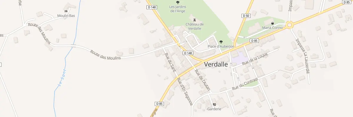 Plan du 11 All de Soucil à Verdalle
