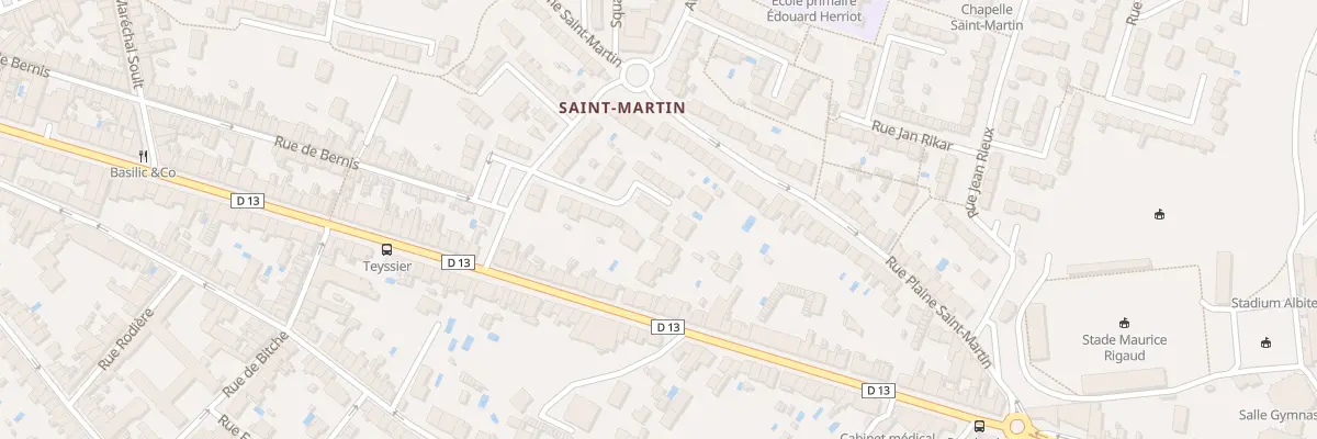Plan du 15 Rue Louis Rascol à Albi
