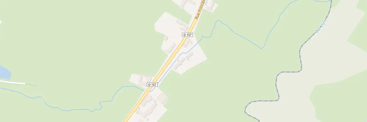 Plan du 100 Rue Principale à Dennebrœucq