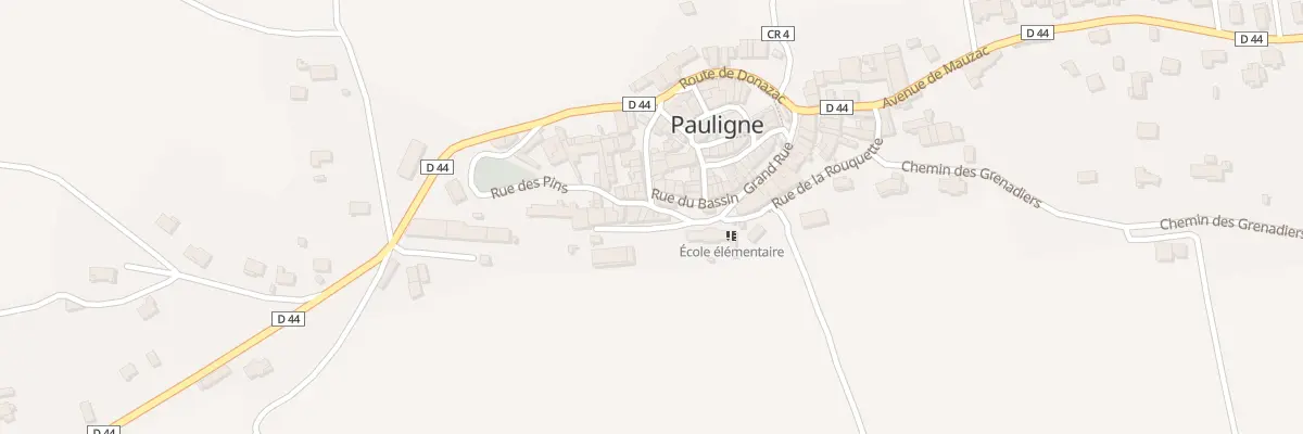 Plan du 81 Le Village à Pauligne