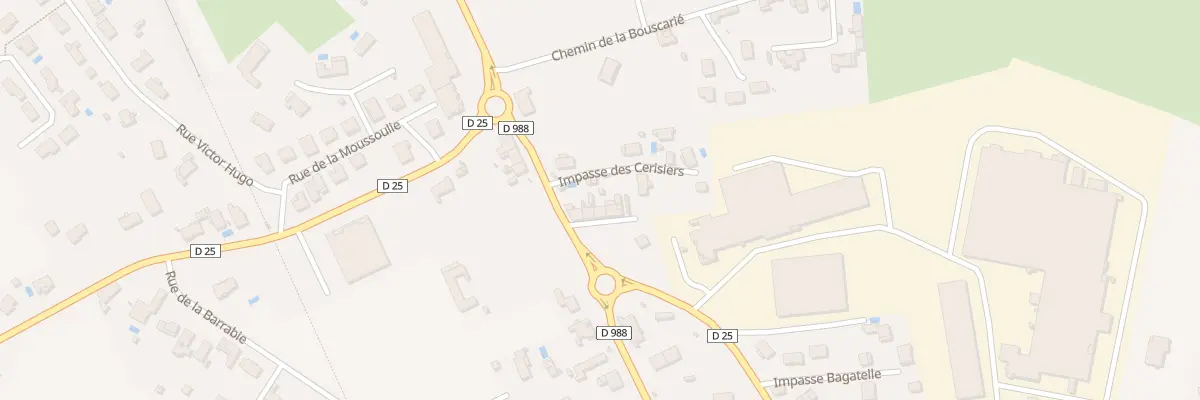 Plan du 3 Imp des Géraniums au Garric