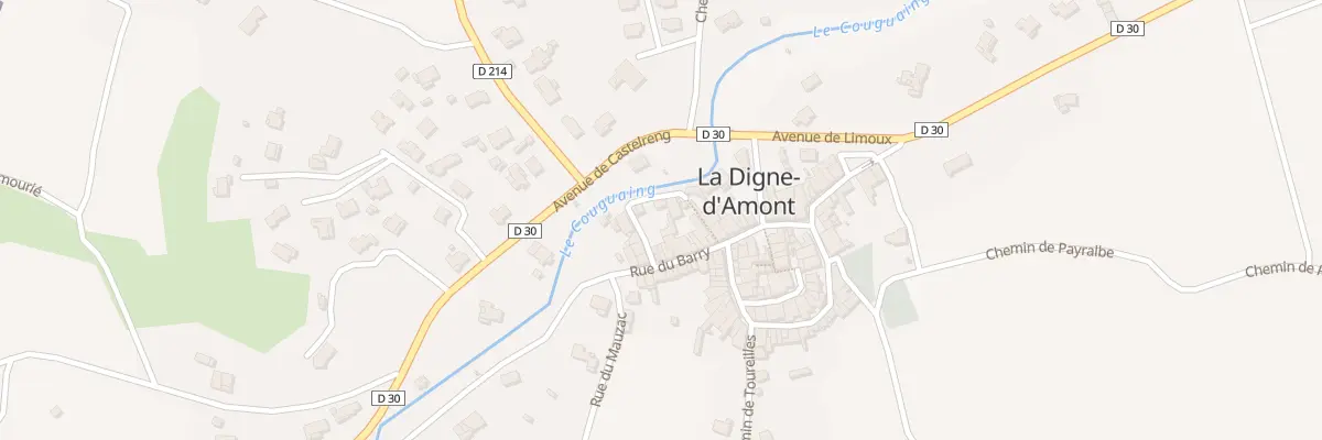 Plan du 1 Rue des Lavandières à La Digne-d’Amont