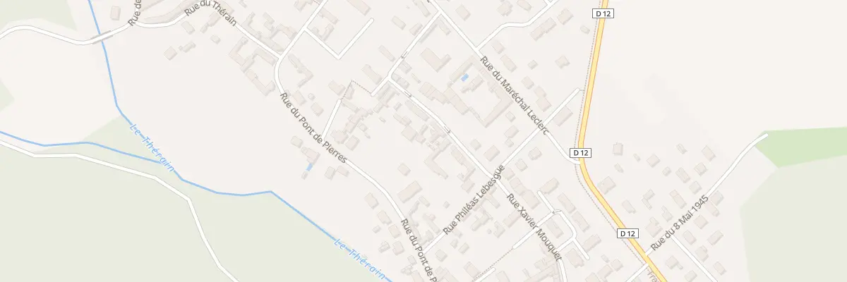 Plan du 9 Rue Léonard Massé à Therdonne
