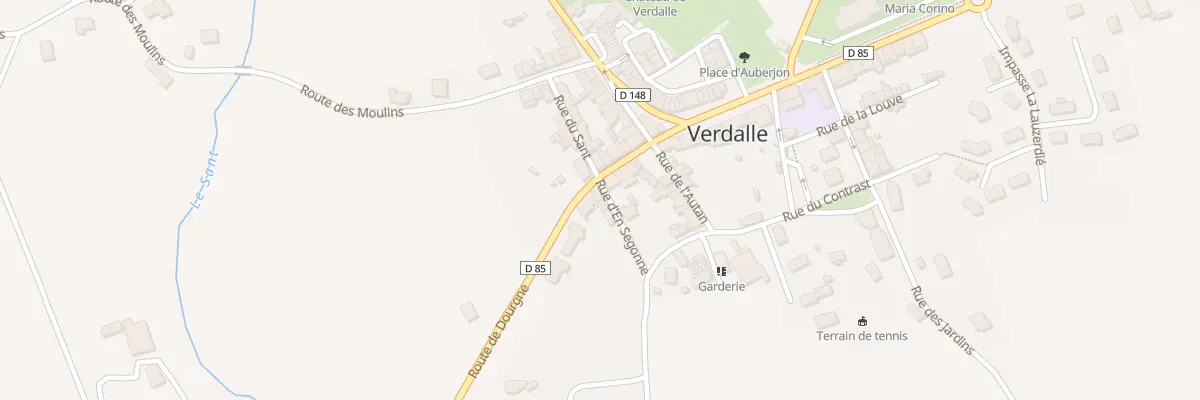 Plan du 2 Rue d’En Segonne à Verdalle