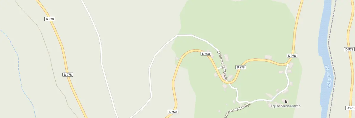 Plan du 5122 Le Bourg à Laval-sur-Luzège